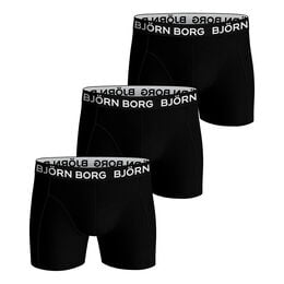 Stretch Boxer Short 3er Pack Herren-Schwarz