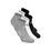 No Party XXL No Show Move Socks 6 Pack - black