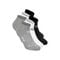 No Party XXL No Show Move Socks 6 Pack - black