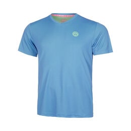 Crew Inside Out V-Neck T-Shirt Jungen-Blau,Neongr&uuml;n