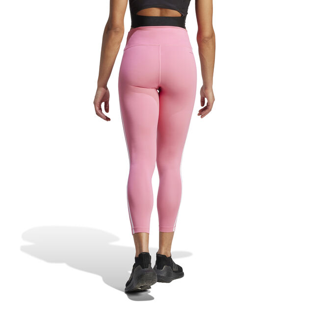 Train Essentials 3-Stripes High-Waisted 7/8 Leggings