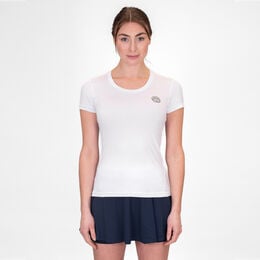 Crew T-Shirt Damen-Weiß