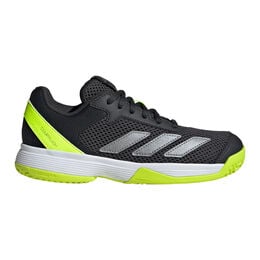 Courtflash Allcourtschuh Kinder-Schwarz,Limette