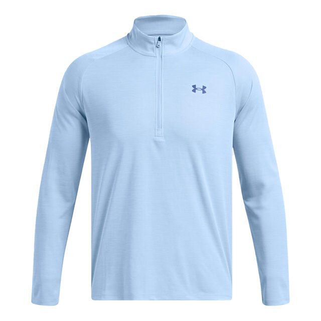 Ua Tech Textured 1/2 Zip-Brn