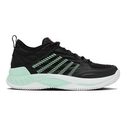 Hypercourt Supreme 2 Sandplatzschuh Damen-Schwarz,Mint