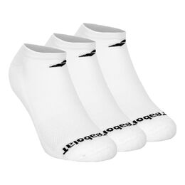 Invisible Tennissocken 3er Pack-Weiß