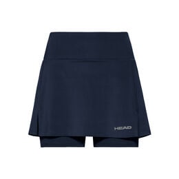 Club Basic Long Rock Damen-Dunkelblau,Silber