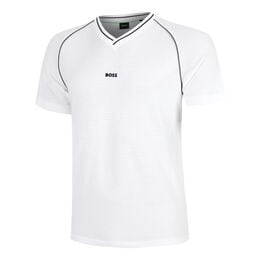 Retro T-Shirt Herren-Wei&szlig;