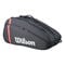 TOUR 12PK RACKET BAG 2025 BLACK