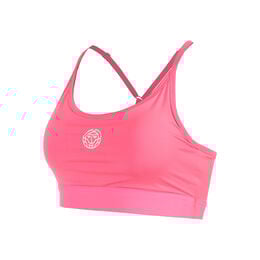 Crew Low Support Strappy Sport-BH Damen-Pink