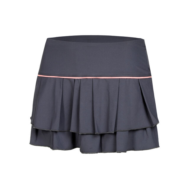 pleat Tier Skirt with piping