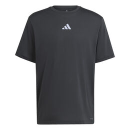 Graphic T-Shirt Herren-Schwarz,Flieder