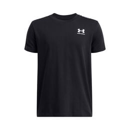 Sportstyle Taped T-Shirt Jungen-Schwarz