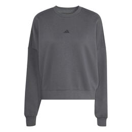 Essentials Sweatshirt Damen-grau, schwarz