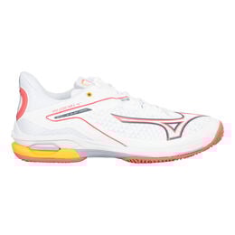 Wave Exceed Tour 6 Allcourtschuh Damen-Weiß,Koralle