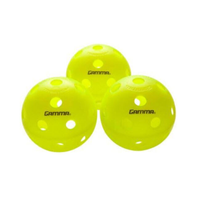 Gamma Pickleball Indoor Ball 3er-Pack