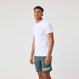 Graphic T-Shirt Herren-weiß