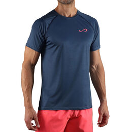 Feisty Hexagon T-Shirt Herren-Blau