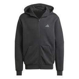 D4T Full-Zip Sweatjacke Herren-Schwarz