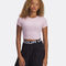 Ua Rival Rib Baby Tee-Blk