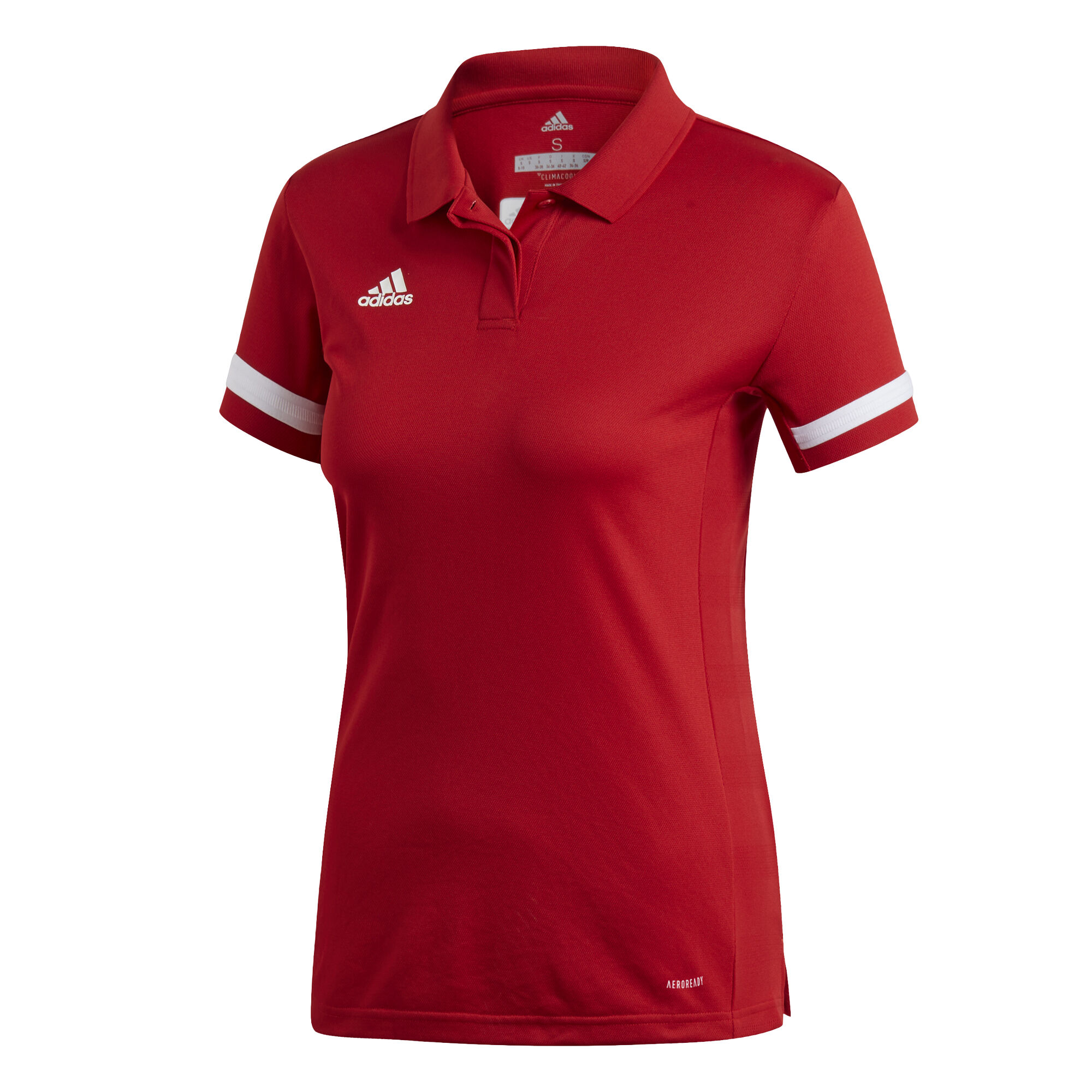 adidas Team Polo Damen Rot, Weiß online kaufen Center Court DE