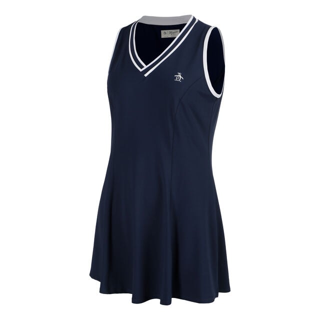 TN DRESS W/ CONTRAST ARMHOLE AND NECK TAPING