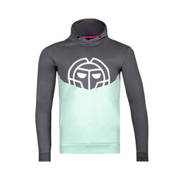 Bassem Lifestyle Hoody Jungen - dunkelgrau, mint