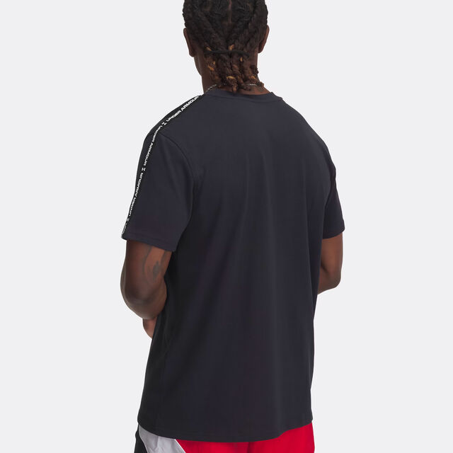Ua Icon Hwt Tee Taping-Blk