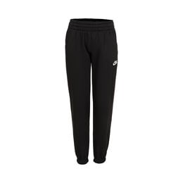 Club Fleece Loose Trainingshose Mädchen-Schwarz,Weiß
