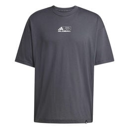 GFX Glob T-Shirt Herren - dunkelgrau, 