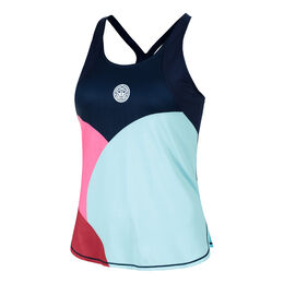 Bubble Tank-Top Damen-Dunkelblau,T&uuml;rkis