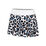 Fingerprint Printed Wavy Skort