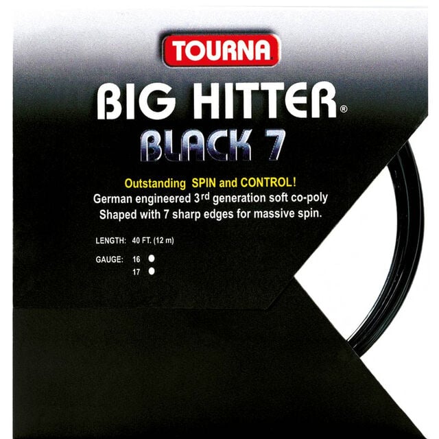 Tourna Big Hitter 7 schwarz 12m