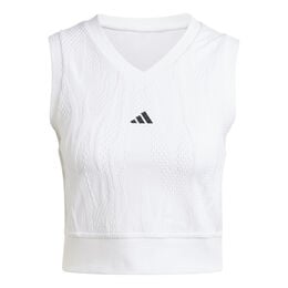 Crop Pro Tank-Top Damen - weiß, 