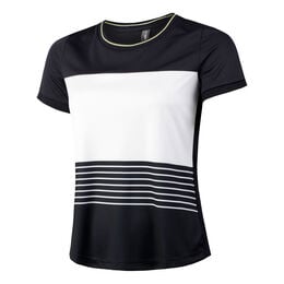 Stripes T-Shirt Damen-Blau,Weiß