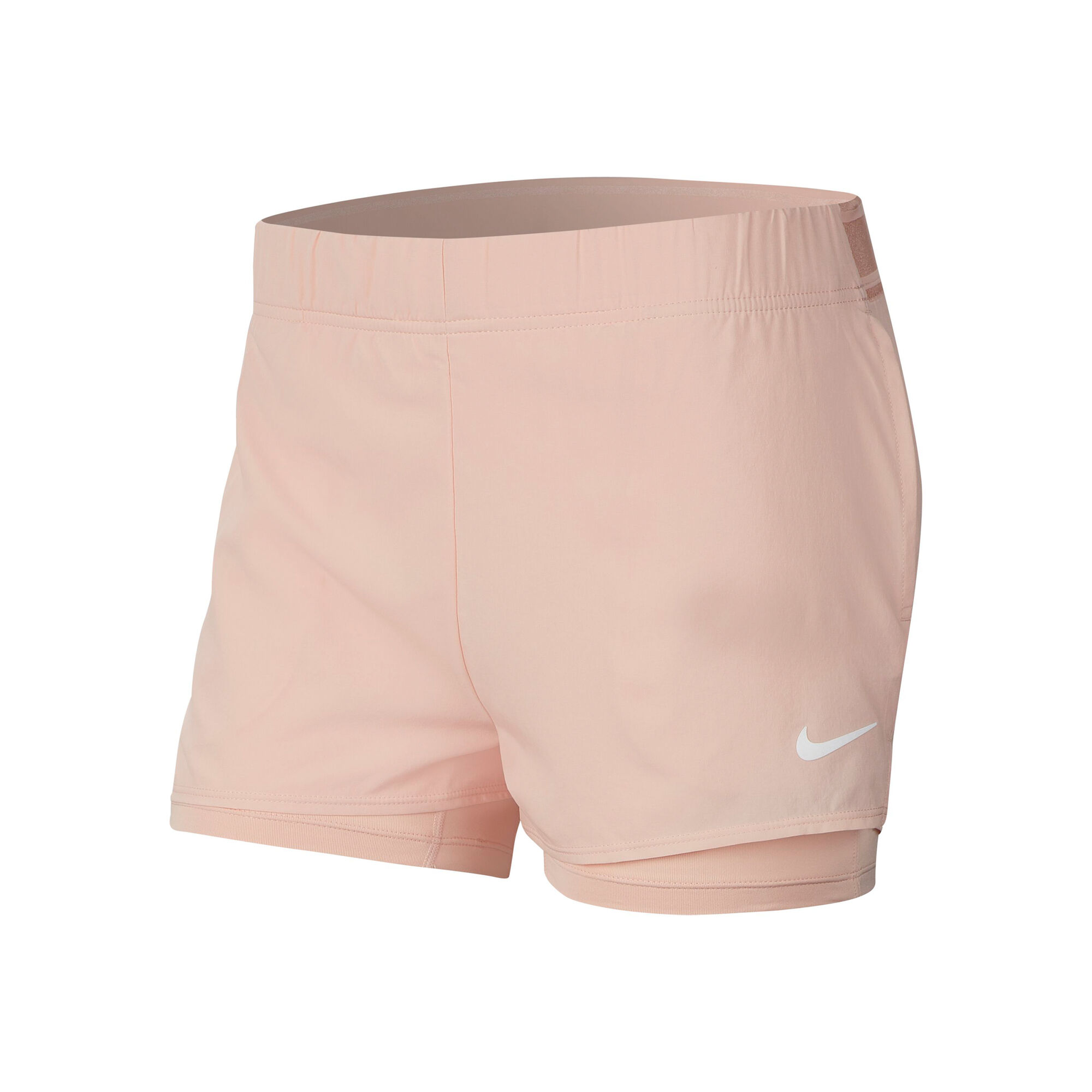 Nike Court Flex Shorts Damen Apricot Weiß online kaufen Center Court DE