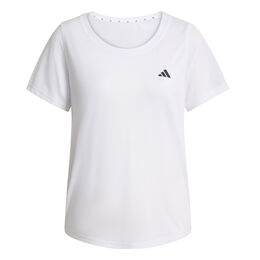 Min T-Shirt Damen-weiß