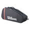 TOUR 6PK RACKET BAG 2025 BLACK