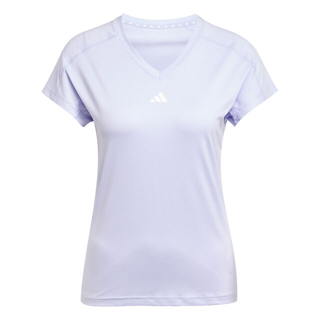AEROREADY Train Essentials Minimal Branding V-Neck T-Shirt
