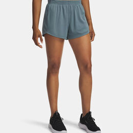 Tech Play Up Mesh Shorts Damen - blaugrau, 