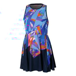 Spike Kleid Damen-Dunkelblau,Mehrfarbig