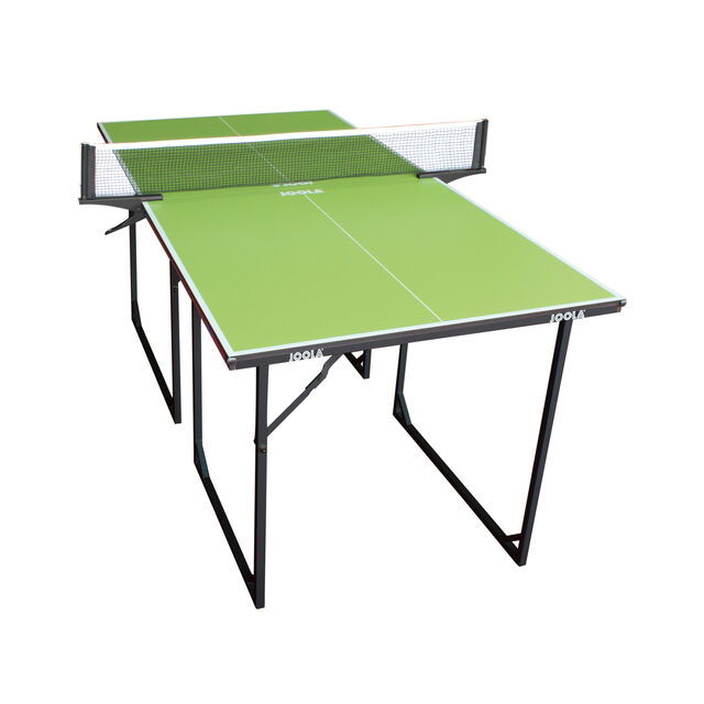 Tischtennis Platte Midsize, gr&uuml;n