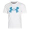Ua M Reflective Big Logo Ss-Wht