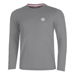 Crew Roundneck Longsleeve Herren-Grau