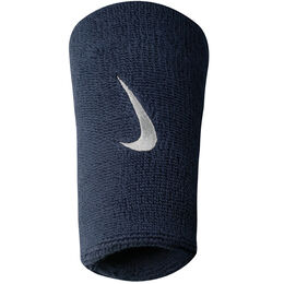 Swoosh Doublewide Schweißband 2er Pack-Dunkelblau,Weiß