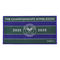 Wimbledon Champ towel 2025 Bath Green/Purple