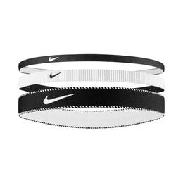 Nike Flex Classic Mixed Haarband 3er Pack-Schwarz,Weiß