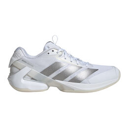 Adizero Ubersonic 5 Allcourtschuh Damen-Weiß,Silber