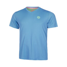 Crew Inside Out V-Neck T-Shirt Jungen-Blau,Neongr&uuml;n