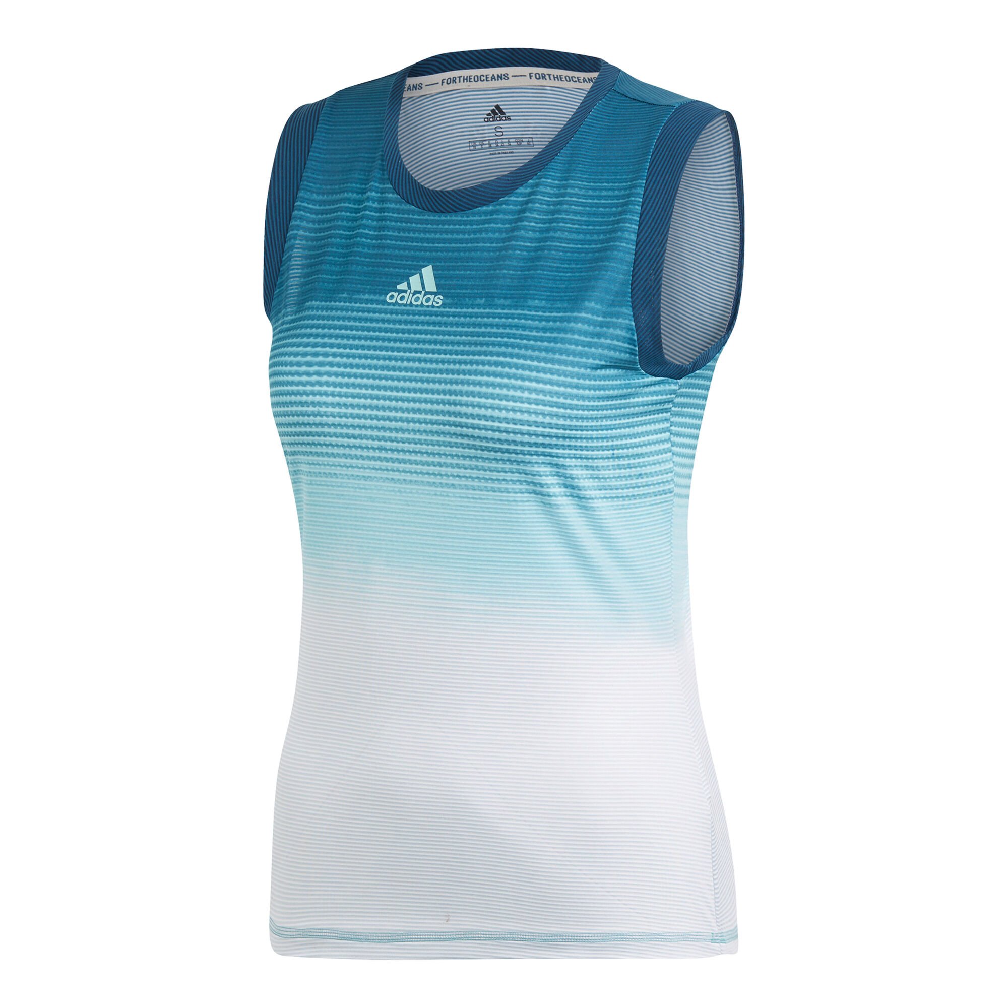 adidas Parley Tank-Top Damen - Blau, Weiß online kaufen | CenterCourt.de